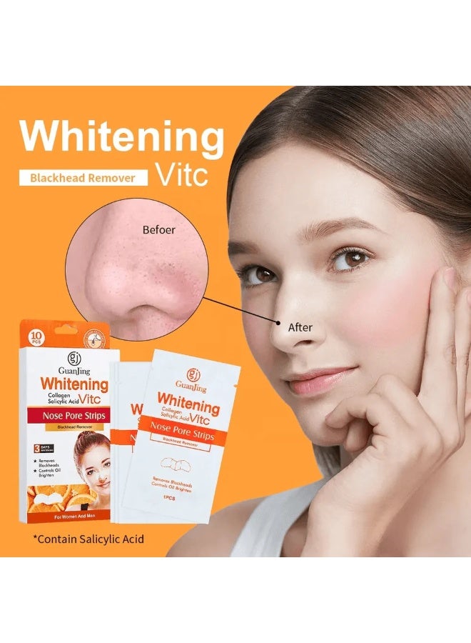 شرائح جوانجينج لتبييض مسام الأنف - 10 قطع - Image 2